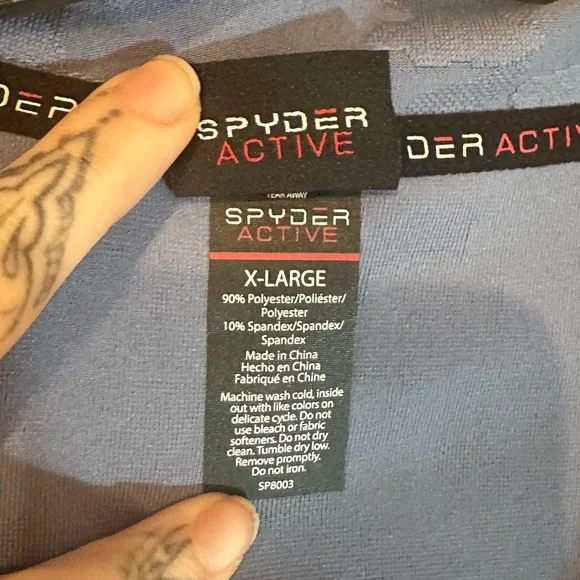 Spyder Women's Embossed Camo Full Zip Active Jacket XL - Picture 15 of 15